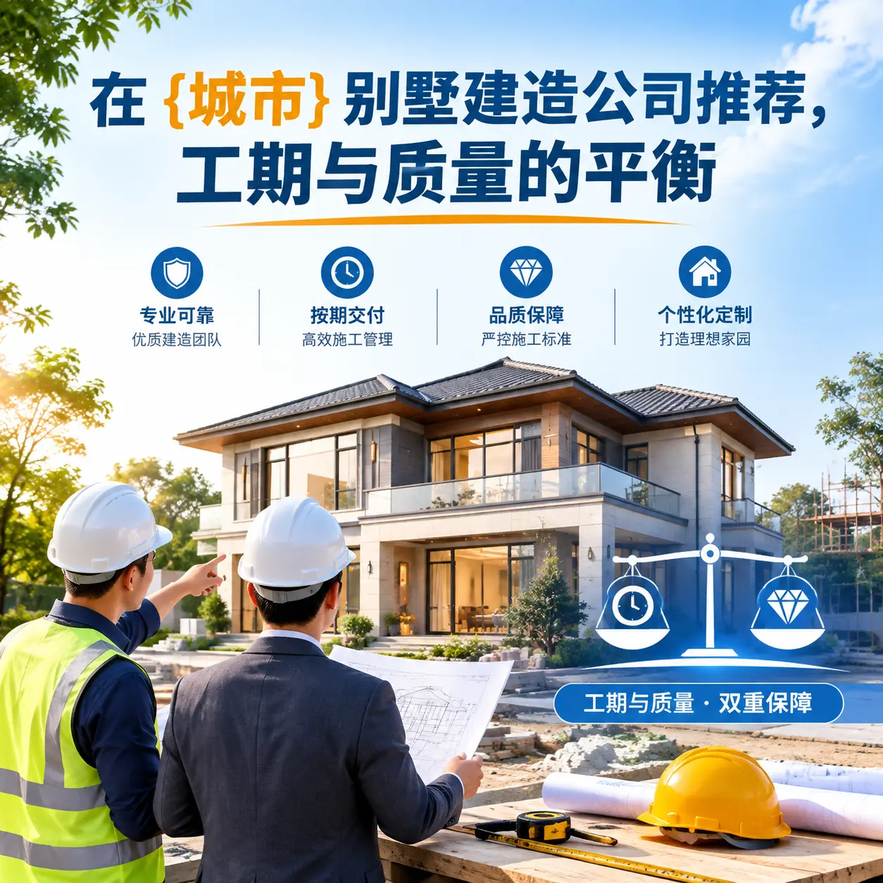 在 黄平 别墅建造公司推荐，工期与质量的平衡