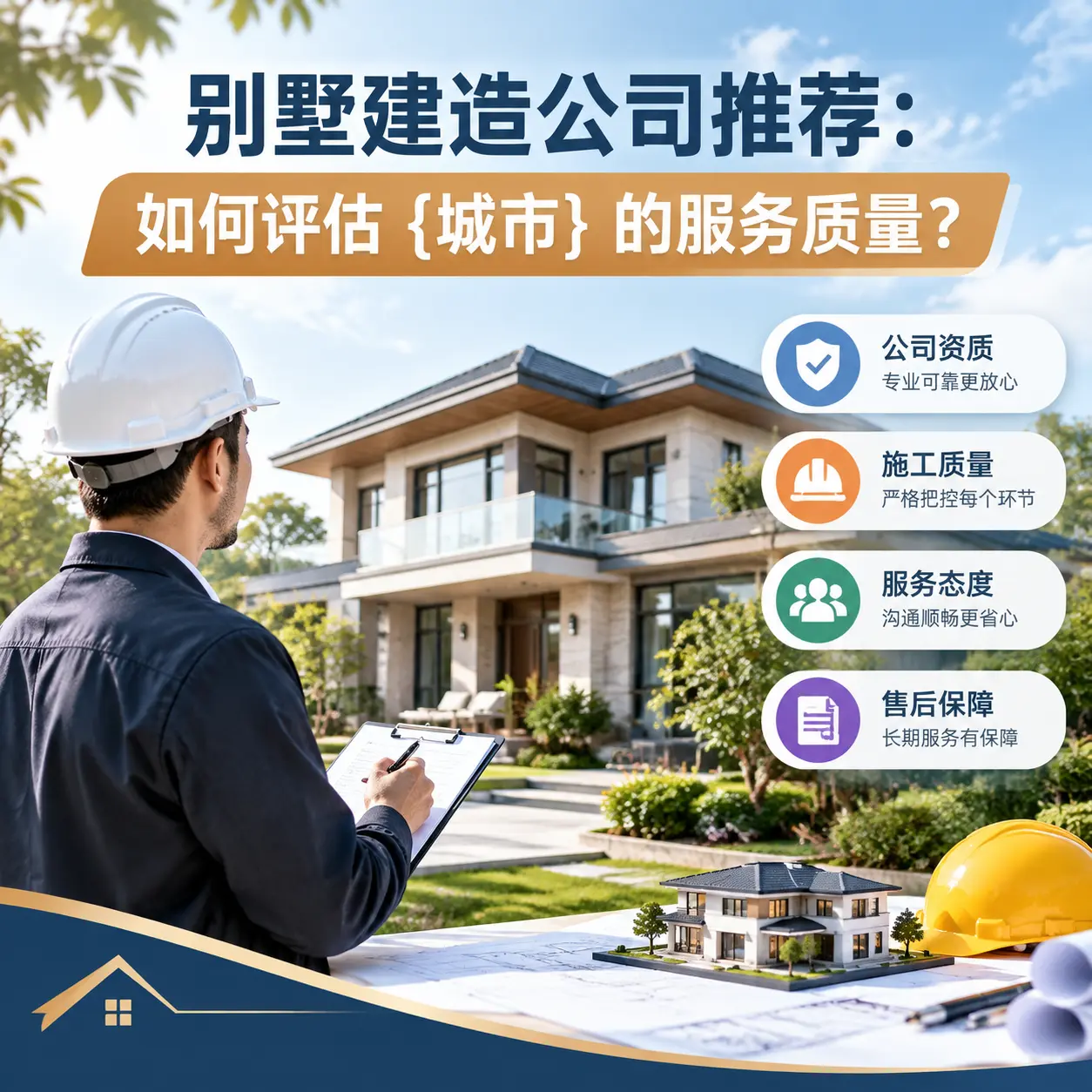 别墅建造公司推荐:如何评估 黄平 的服务质量?