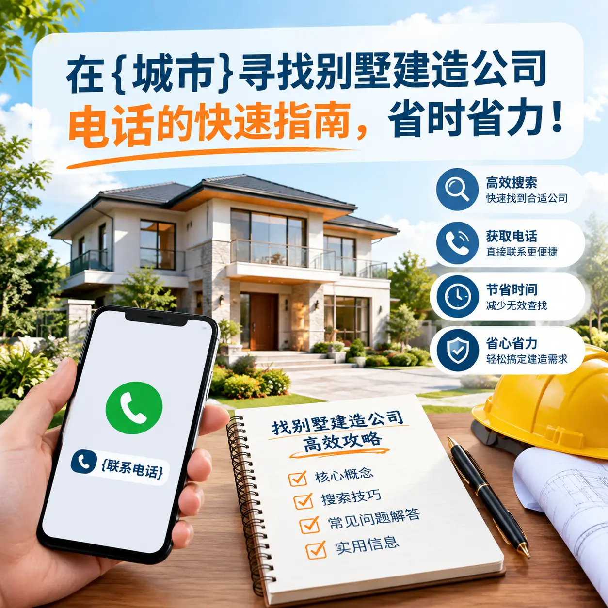 在黄平寻找别墅建造公司电话的快速指南，省时省力！