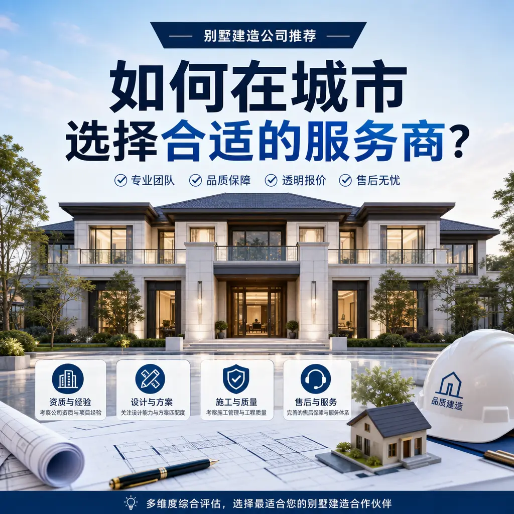 别墅建造公司推荐:如何在 黄平 选择合适的服务商?