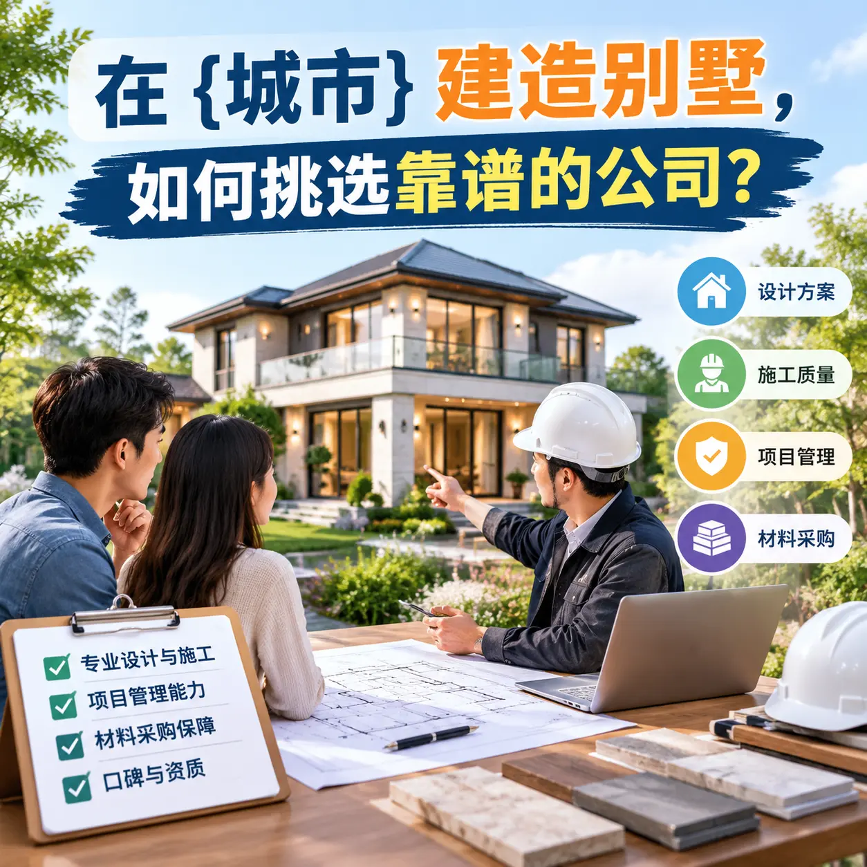 在 黄平 建造别墅,如何挑选靠谱的公司?