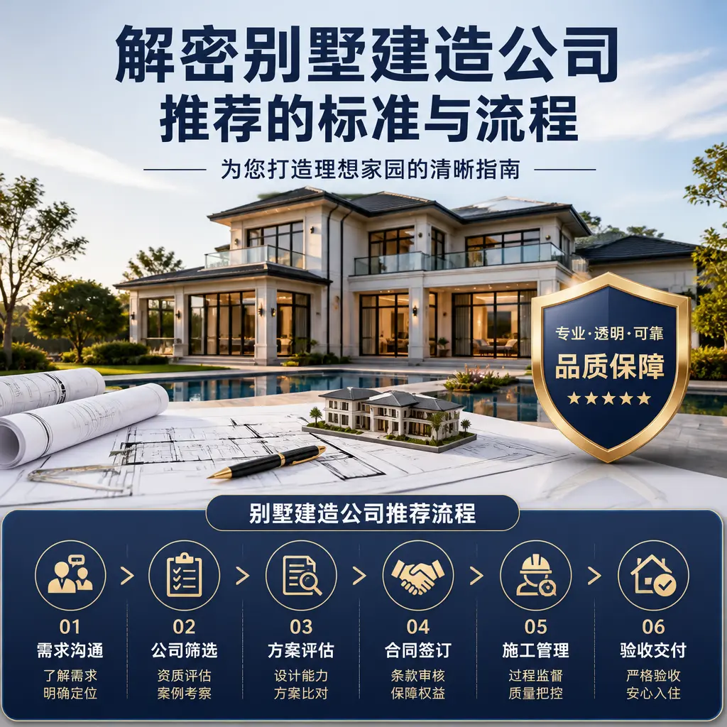 解密别墅建造公司推荐的标准与流程在 黄平